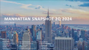 Manhattan Snapshot of Commercial Office Market Q2 2024