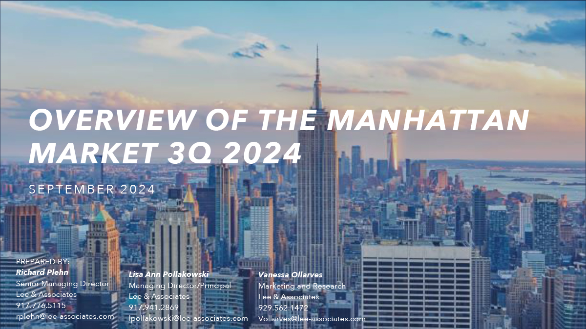 Overview of Manhattan Commercial Office Market Q3 2024