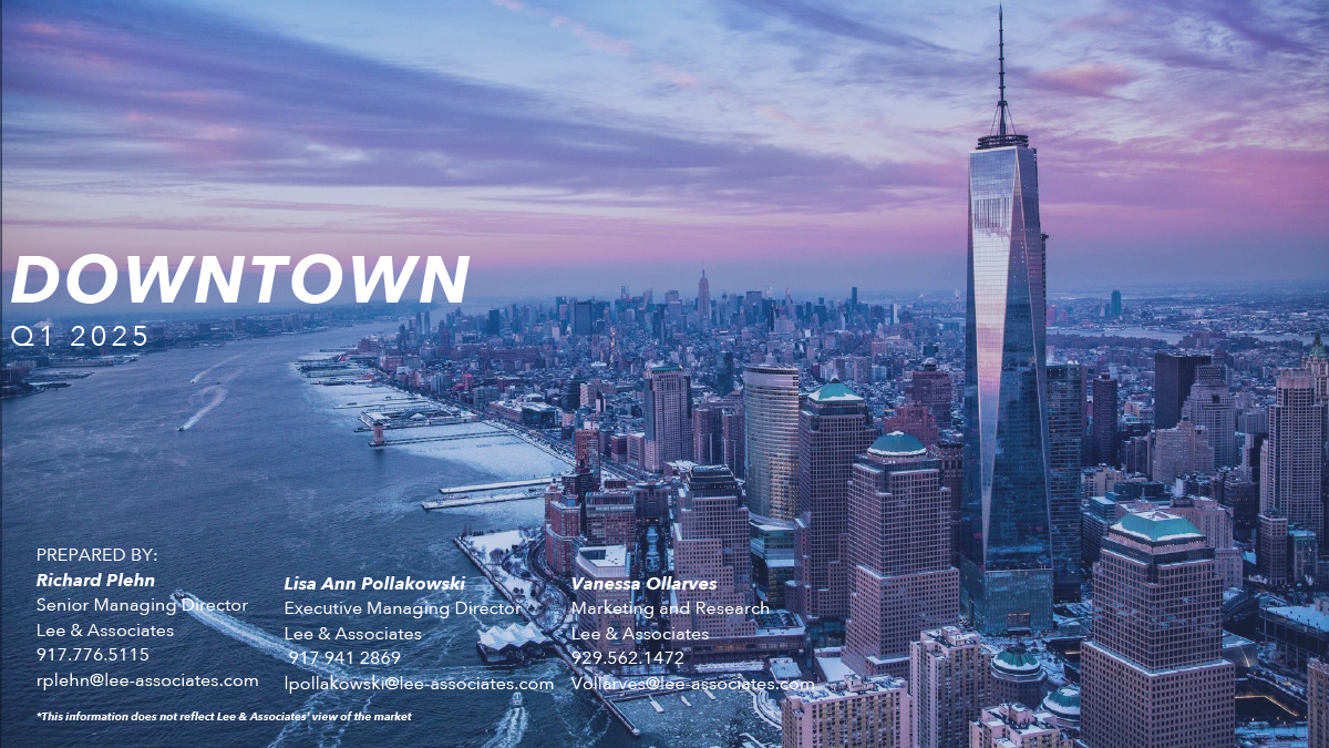 Downtown Manhattan Commercial Office Market Q1 2025