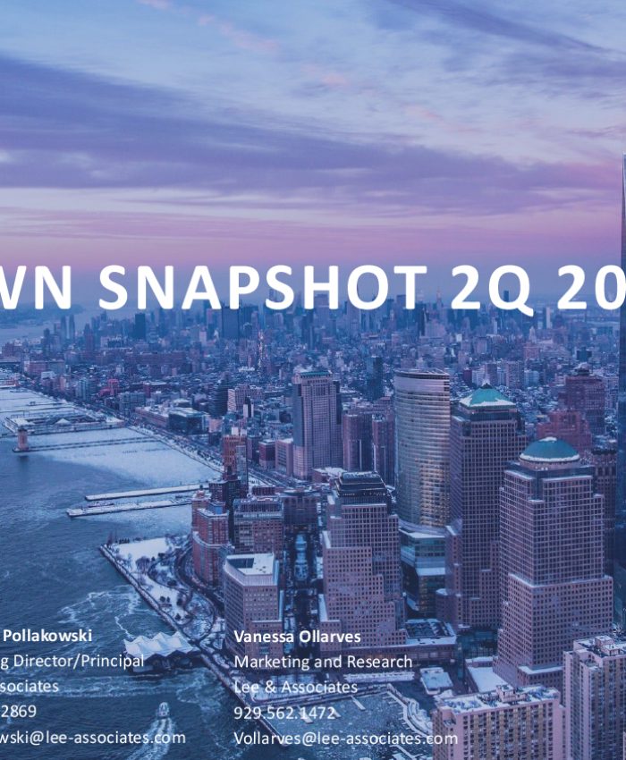 Downtown Snapshot of Commercial Office Market Q2 2024