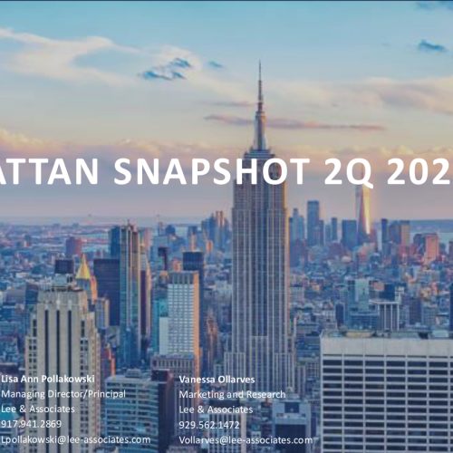 Manhattan Snapshot of Commercial Office Market Q2 2024