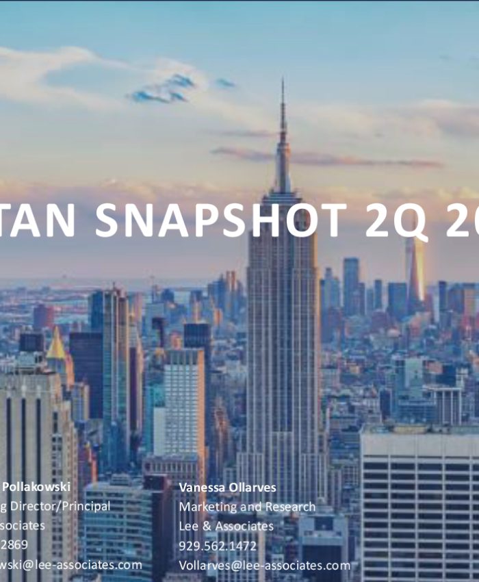 Manhattan Snapshot of Commercial Office Market Q2 2024